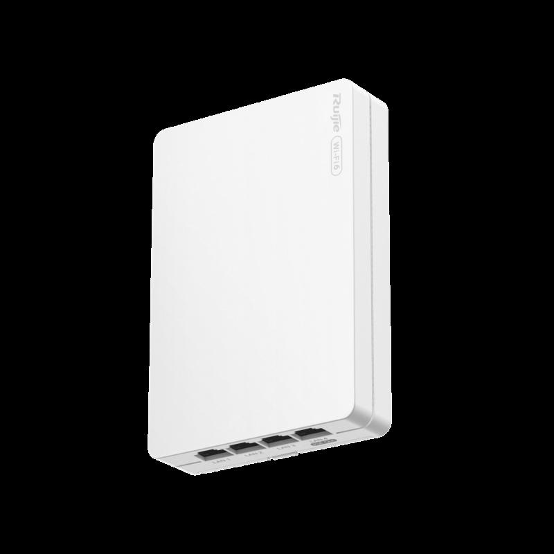 Punto de Acceso Mesh Wi-Fi 6 para interior en pared, hasta 320 usuarios ideal para Hotelería u Ofici