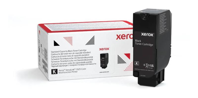 Cartucho Xerox de toner negro de capacidad estandar para equipo C625 8000 pag - 