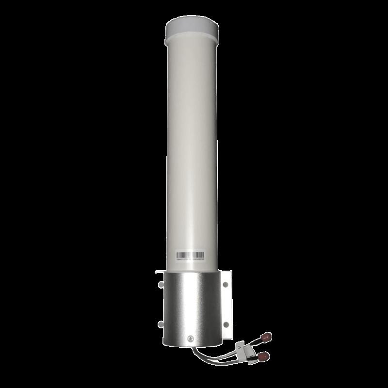 Antena Omnidireccional 360° / 5 GHz / 11 dBi Ganancia / Polarización Dual / IP65 / Montaje en Poste 