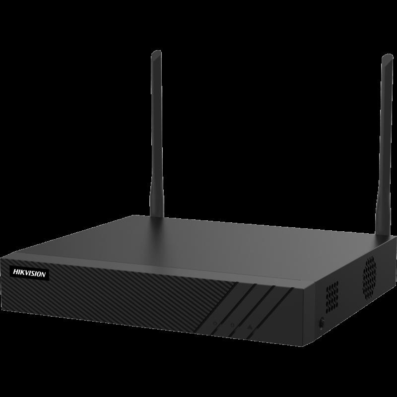 NVR 4 Megapixel / 8 canales IP / 1 Bahía de Disco Duro / 2 Antenas Wi-Fi / Salida de Vídeo Full HD D