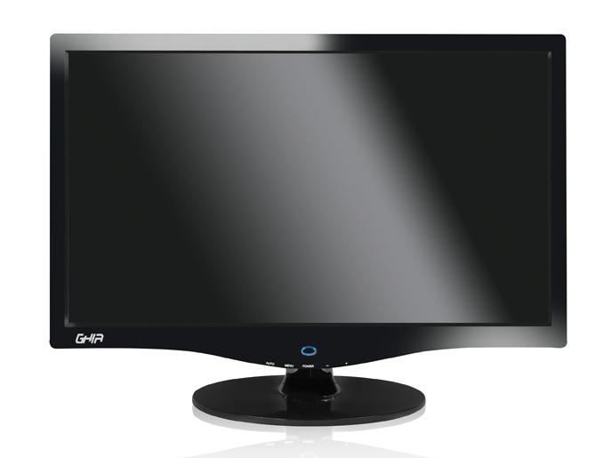 Ghia MNLG-6 17.3" Black pantalla plana para PC