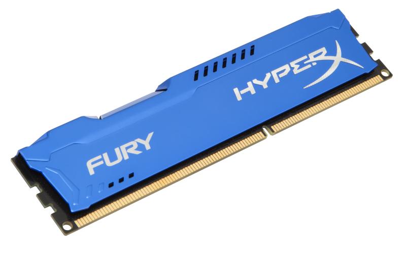 HyperX FURY Blue 4GB 1600MHz DDR3