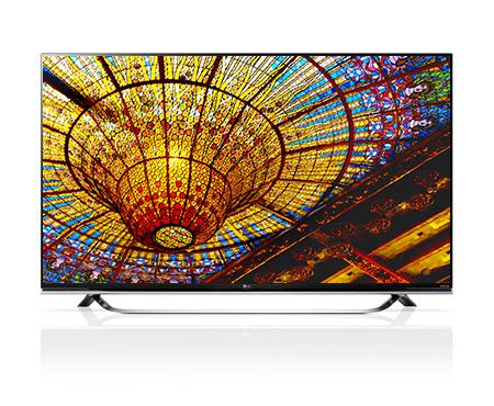 LG 65UF8500 65" 4K Ultra HD Compatibilidad 3D Smart TV Wifi Negro, Transparente, Color blanco televi