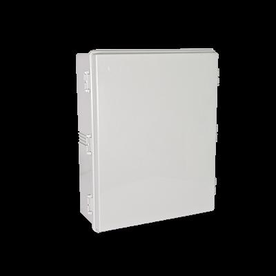 Gabinetes NEMA, cuerpo gris, cubierta gris para interior y exterior (300 x 400 x 160 mm), incluye pa