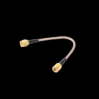 Jumper para Equipos ROCKET con Conectores SMA Macho Inverso. 