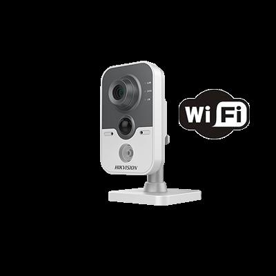 Camara cubo IP WiFi para interior 2 MP scan progresivo IR 10m incluye PIR para detecci n de movimiento DS2CD2420FIW