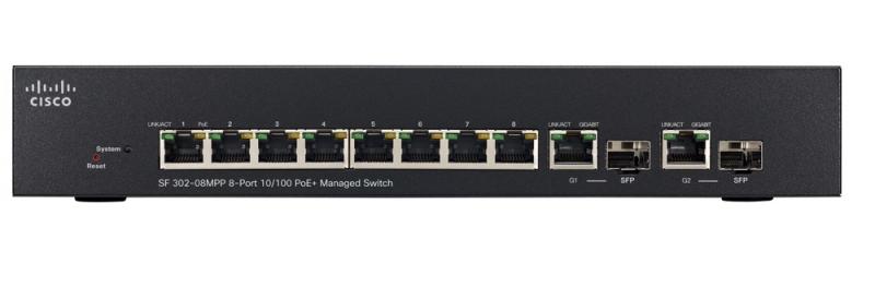 Cisco Small Business SF302-08MPP