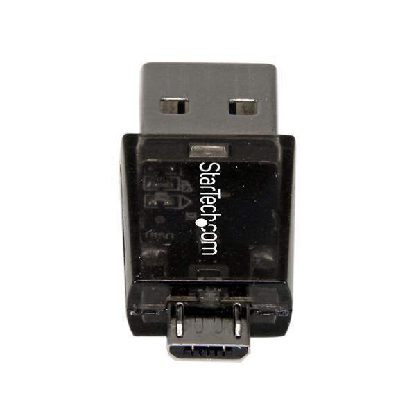 StarTech.com Lector de Tarjetas Adaptador Micro SD a Micro USB OTG para Dispositivos Android