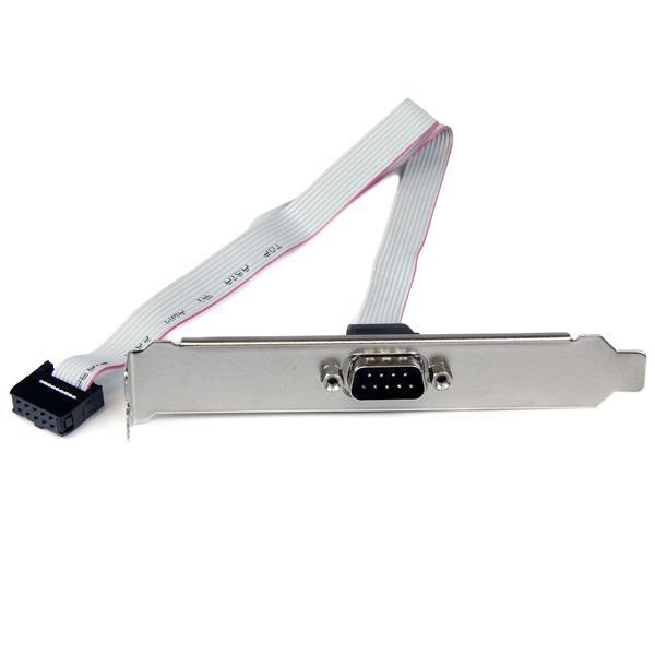 StarTech.com Adaptador de 40cm de Header Bracket Serial DB9 RS232 a IDC 10 Pines para Tarjeta Madre