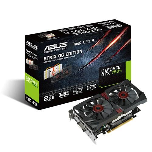 ASUS STRIX-GTX750TI-OC-2GD5 NVIDIA GeForce GTX 750 Ti 2GB