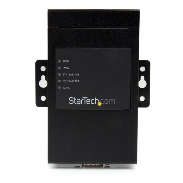 StarTech.com Servidor Industrial de Dispositivos Serie de 1 Puerto Serial RS-232 / 422 / 485 a Ether