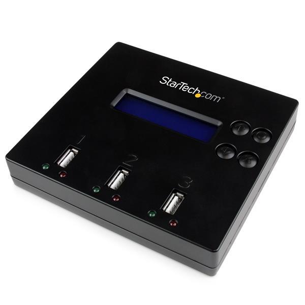 StarTech.com Dock Base Clonador Duplicador Autónomo Copiador Borrador Memorias Flash USB 2.0 - 1 a 