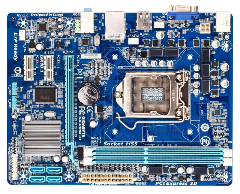 Gigabyte GA-H61M-S1 tarjeta madre