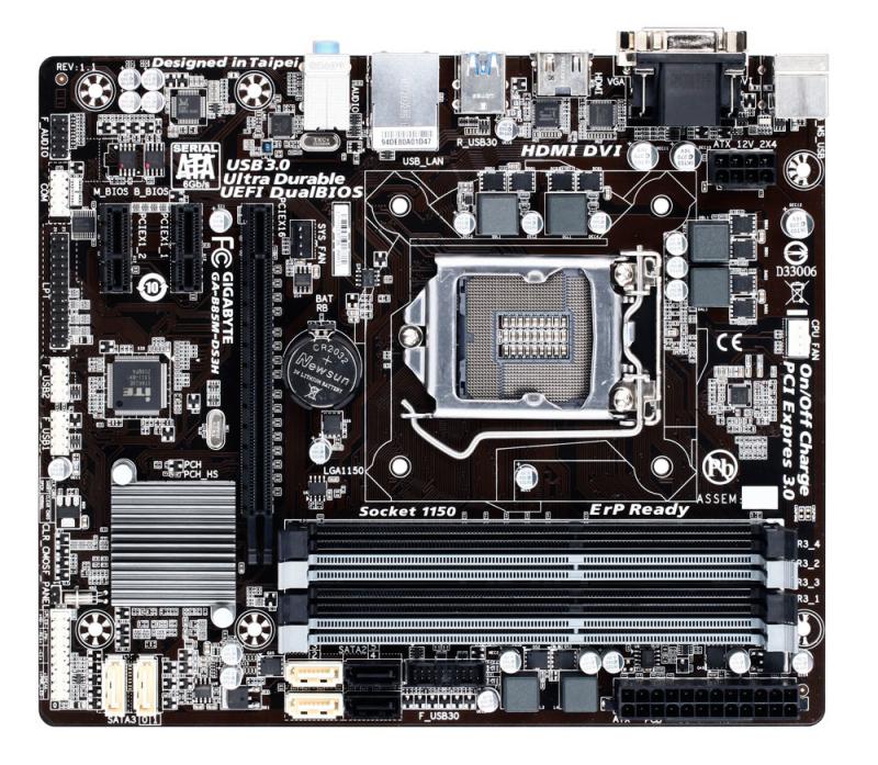 Gigabyte GA-B85M-DS3H tarjeta madre