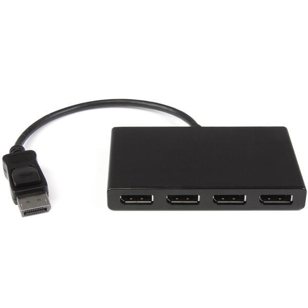 StarTech.com Splitter Divisor DP a 4 puertos DisplayPort - Hub MST