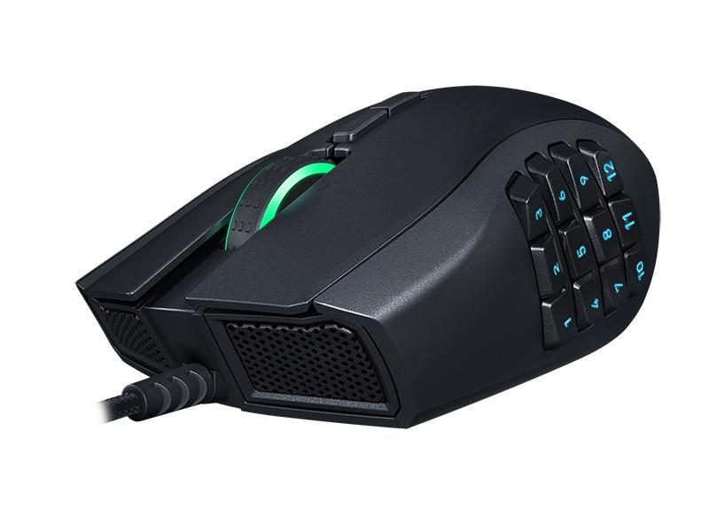 Razer NAGA CHROMA USB Laser 16000DPI Mano derecha Negro