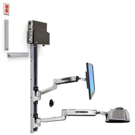 Ergotron 45-359-026 soporte de pared para pantalla plana