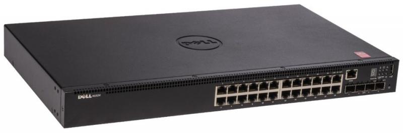 SWITCH DELL N1524 24 PUERTOS 1GBE L2 + 4 PUERTOS 10GBE SFP  19533857