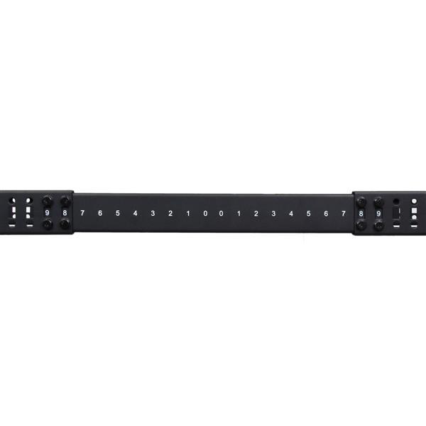 StarTech.com Rack de Marco Abierto con Profundidad Ajustable de 4 Columnas 25U con Ruedas/Niveladore