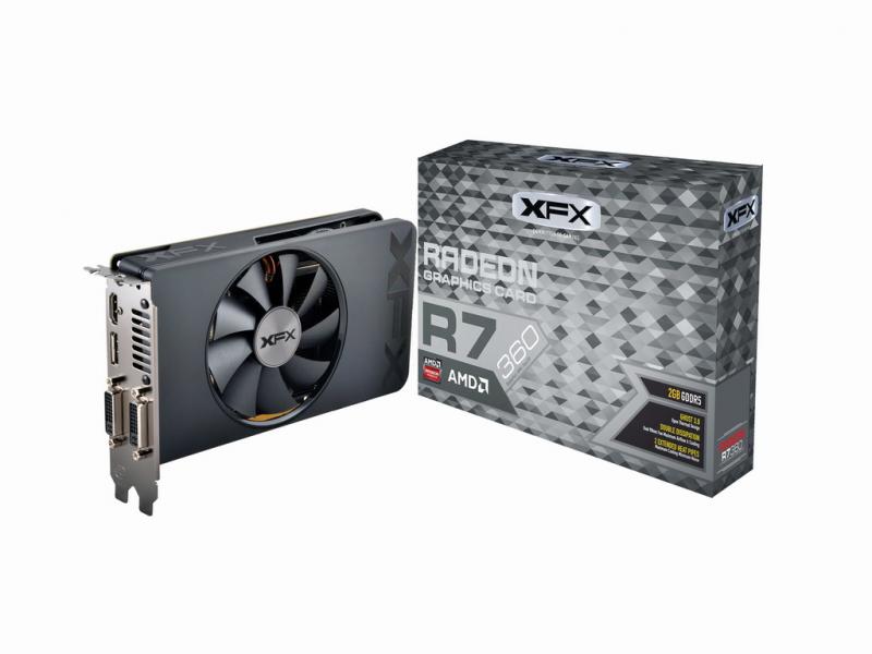 XFX R7-360P-2SF5 AMD Radeon R7 360 2GB tarjeta gráfica