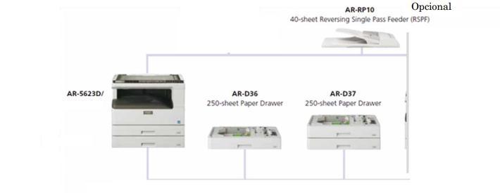 Sharp AR-5623D/AR-RP10 multifuncional