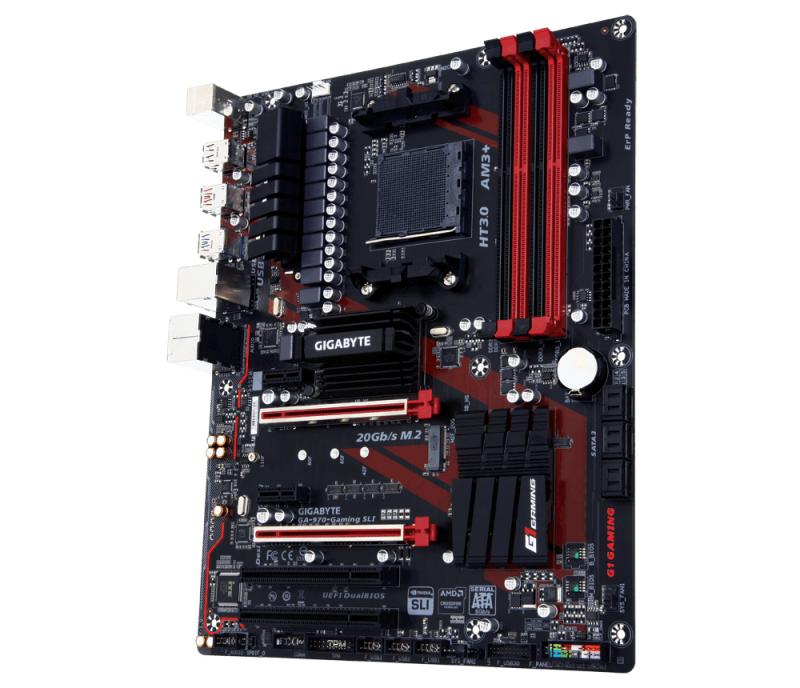 Gigabyte 970 + SB950 CHIPSET MB AMD 970 Socket AM3+ ATX