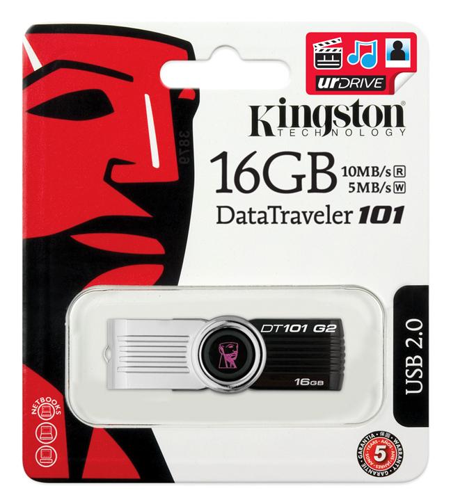 Kingston Technology DataTraveler 16GB DataTraveler G2 16GB USB 2.0 Negro unidad flash USB