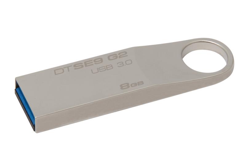 Kingston Technology DataTraveler SE9 G2 8GB 8GB USB 3.0 Plata unidad flash USB