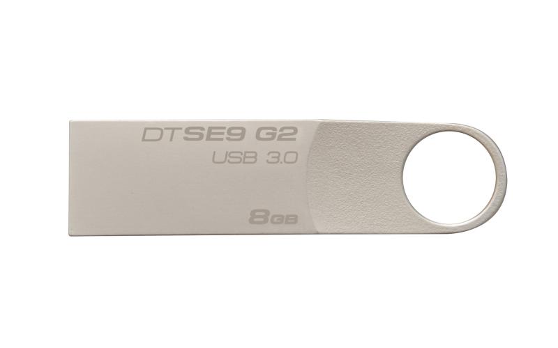 Kingston Technology DataTraveler SE9 G2 8GB 8GB USB 3.0 Plata unidad flash USB