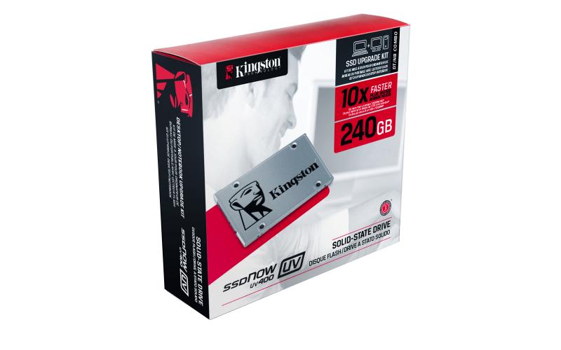 Kingston Technology SSDNow UV400 240GB Desktop/Notebook Upg. Kit 240GB