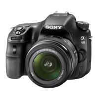 CAMARA DIGITAL SONY SLT-A58Y Q 20.1 MPX FULL HD PANTALLA 2.7 HDMI MINI, LENTE 18-55MM LENTE 55-200 CD-648