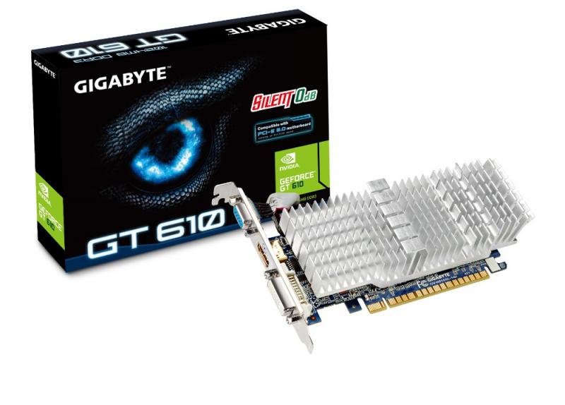 Gigabyte GV-N610SL-1GI NVIDIA GeForce GT 610 1GB