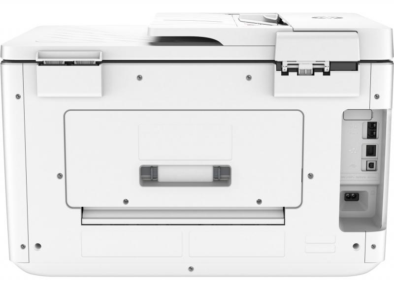 HP OfficeJet Pro 7740 Wide Format AiO Inyección de tinta térmica A3 Wifi Negro, Color blanco
