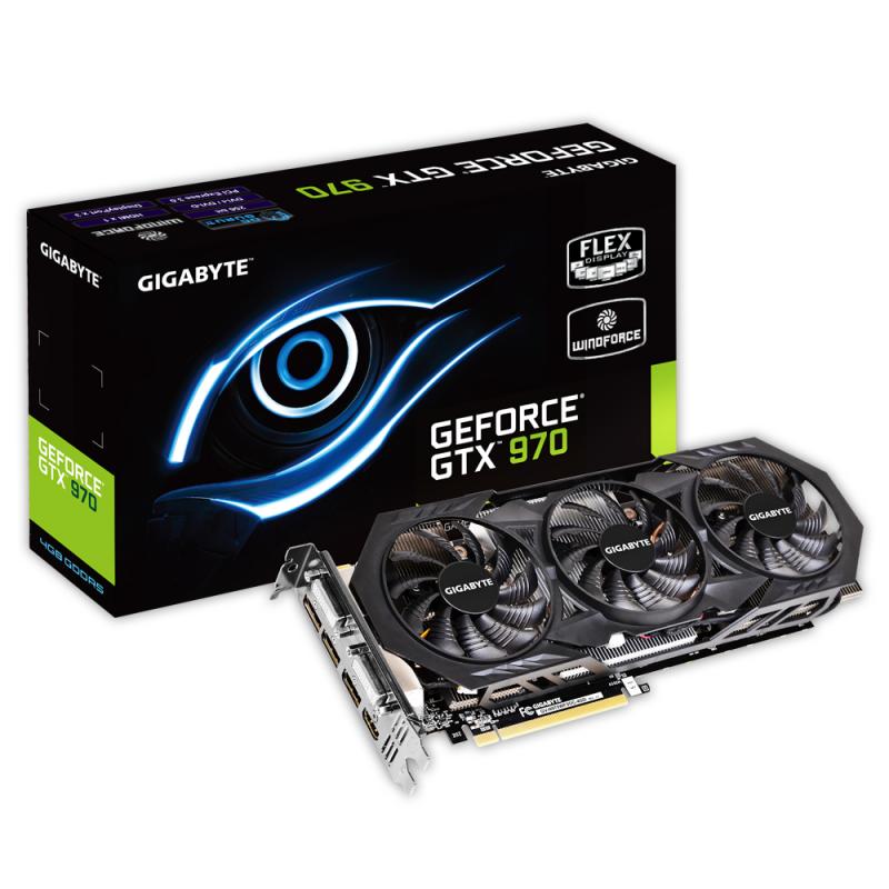 Gigabyte GV-N970WF3OC-4GD NVIDIA GeForce GTX 970 4GB