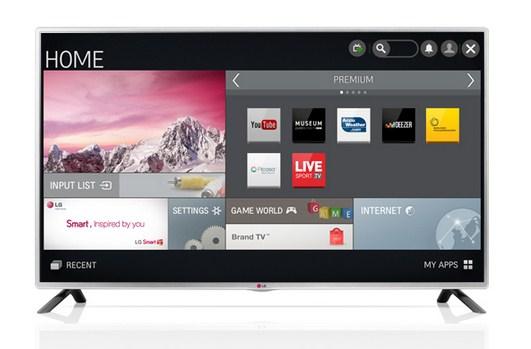 LG 32LB580B 32" HD-ready Smart TV Wifi Gris televisor LED