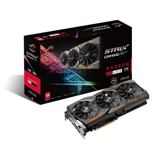 ASUS STRIX-RX480-O8G-GAMING Radeon RX 480 8GB GDDR5 tarjeta gráfica