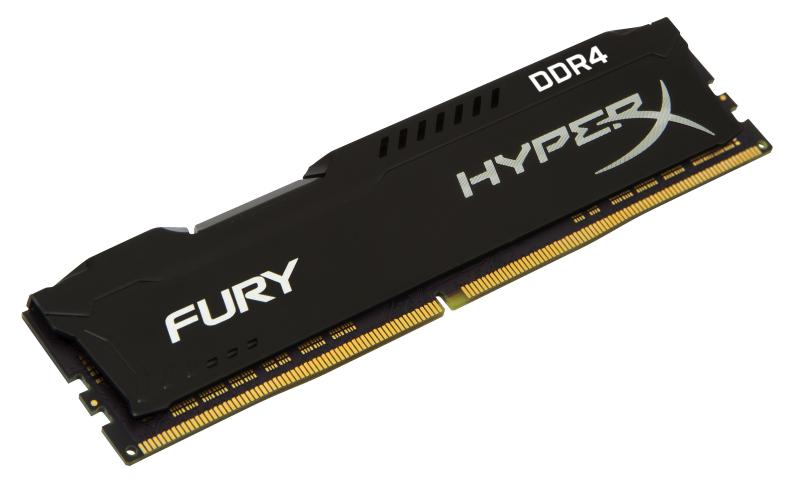 HyperX FURY Memory Black 8GB DDR4 2400MHz 8GB DDR4 2400MHz módulo de memoria