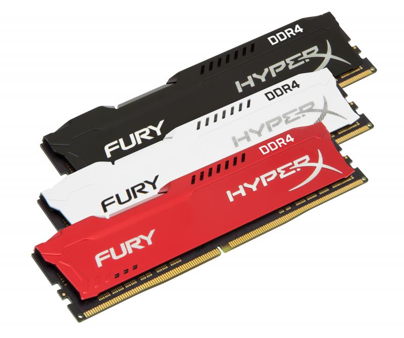 HyperX FURY Memory Black 8GB DDR4 2400MHz 8GB DDR4 2400MHz módulo de memoria