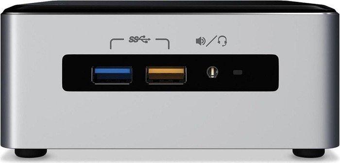 Intel NUC6I3SYH BGA1356 2.3GHz i3-6100U UCFF Negro, Plata
