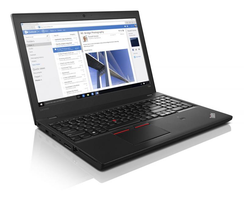 Lenovo ThinkPad T560 2.2GHz i7-6560U 15.6" 1920 x 1080Pixeles Negro Portátil