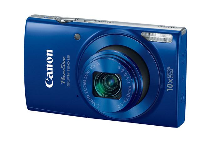 Canon PowerShot ELPH 190 IS Cámara compacta 20MP 1/2.3" CCD 5152 x 3864Pixeles Azul