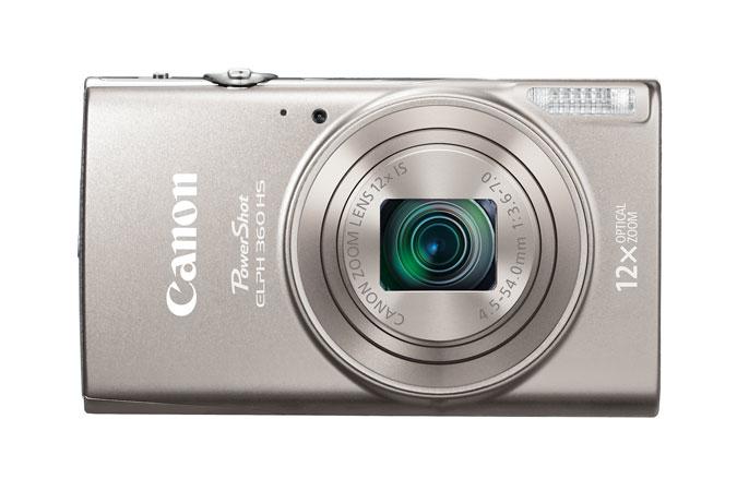 Canon PowerShot ELPH 360 HS Cámara compacta 20.2MP 1/2.3" CMOS 5184 x 3888Pixeles Plata
