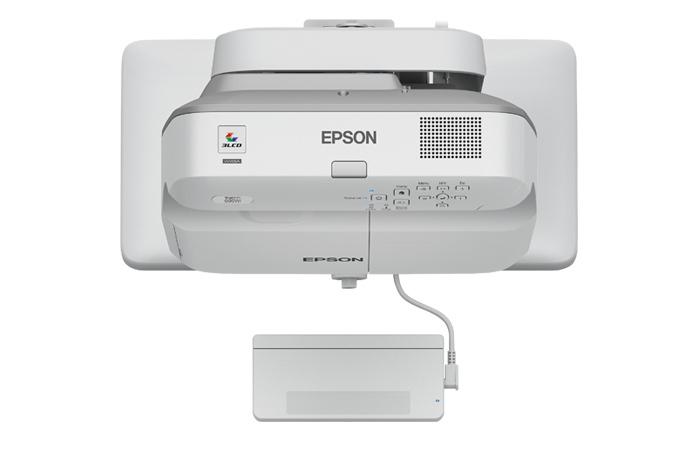 Epson BrightLink 695Wi+ Wall-mounted projector 3500lúmenes ANSI 3LCD WXGA (1280x800) Gris, Color bl
