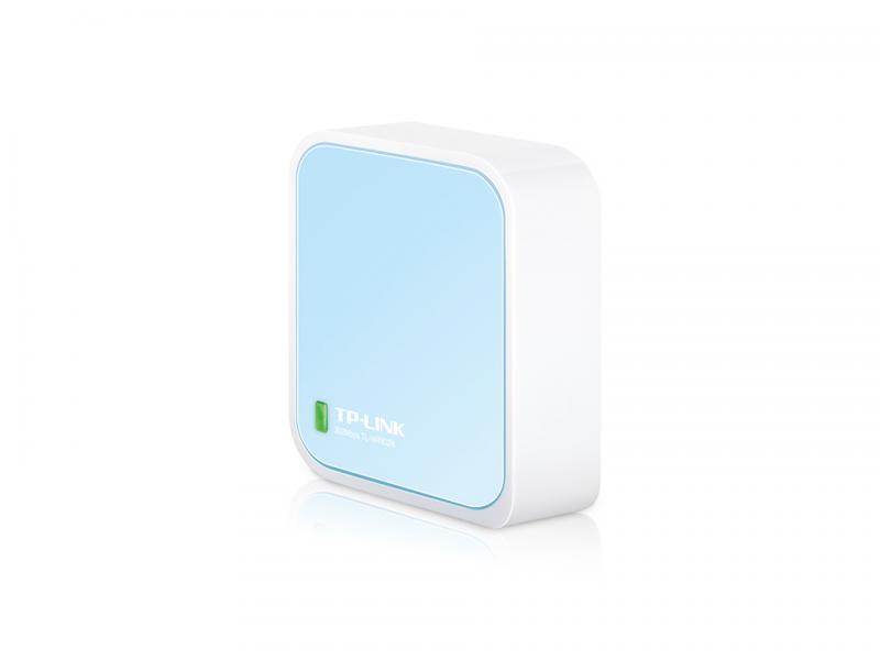 TP-LINK TL-WR802N Fast Ethernet Azul, Color blanco enrutador inalámbrico