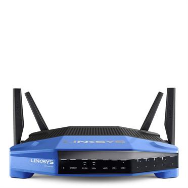 Linksys WRT1900ACS Dual-band (2.4 GHz / 5 GHz) Gigabit Ethernet Negro, Azul enrutador inalámbrico