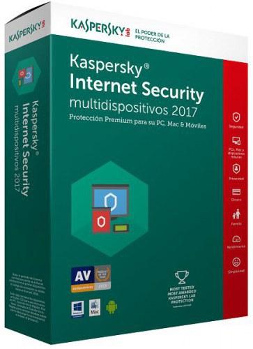 KASPERSKY INTERNET SECURITY 2017 MULT. 1+1 DISP KL1941ZBBFS-7