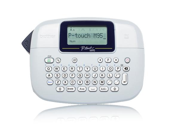 Brother PT-M95 Transferencia térmica 203 x 203DPI Color blanco impresora de etiquetas