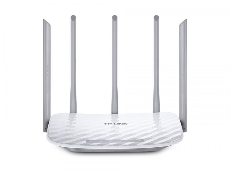 TP-LINK AC 1350 Dual-band (2.4 GHz / 5 GHz) Fast Ethernet Color blanco enrutador inalámbrico