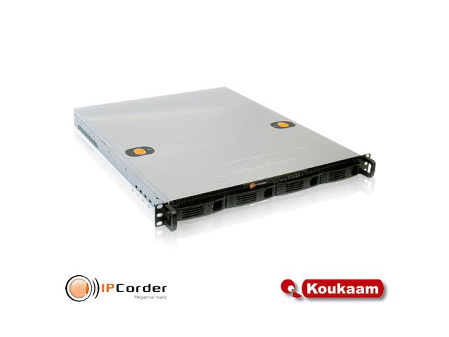 NVR 24CH VID IPCORDER KRR-424 RACKEABLE PROFESIONAL