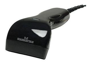 Manhattan 401517 CCD Negro lector de código barras